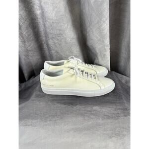 Common Projects Achilles Low Beige 1528 EU 43 US 9 EUC Luxury Sneakers $447